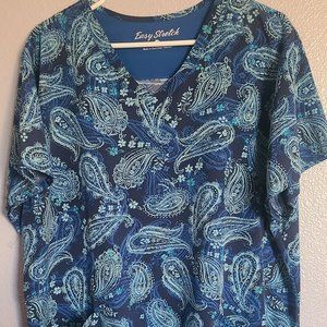 Easy Stretch Scrub Top